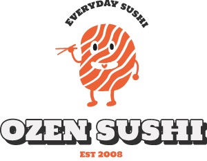 Ozen Korea + Sushi logo